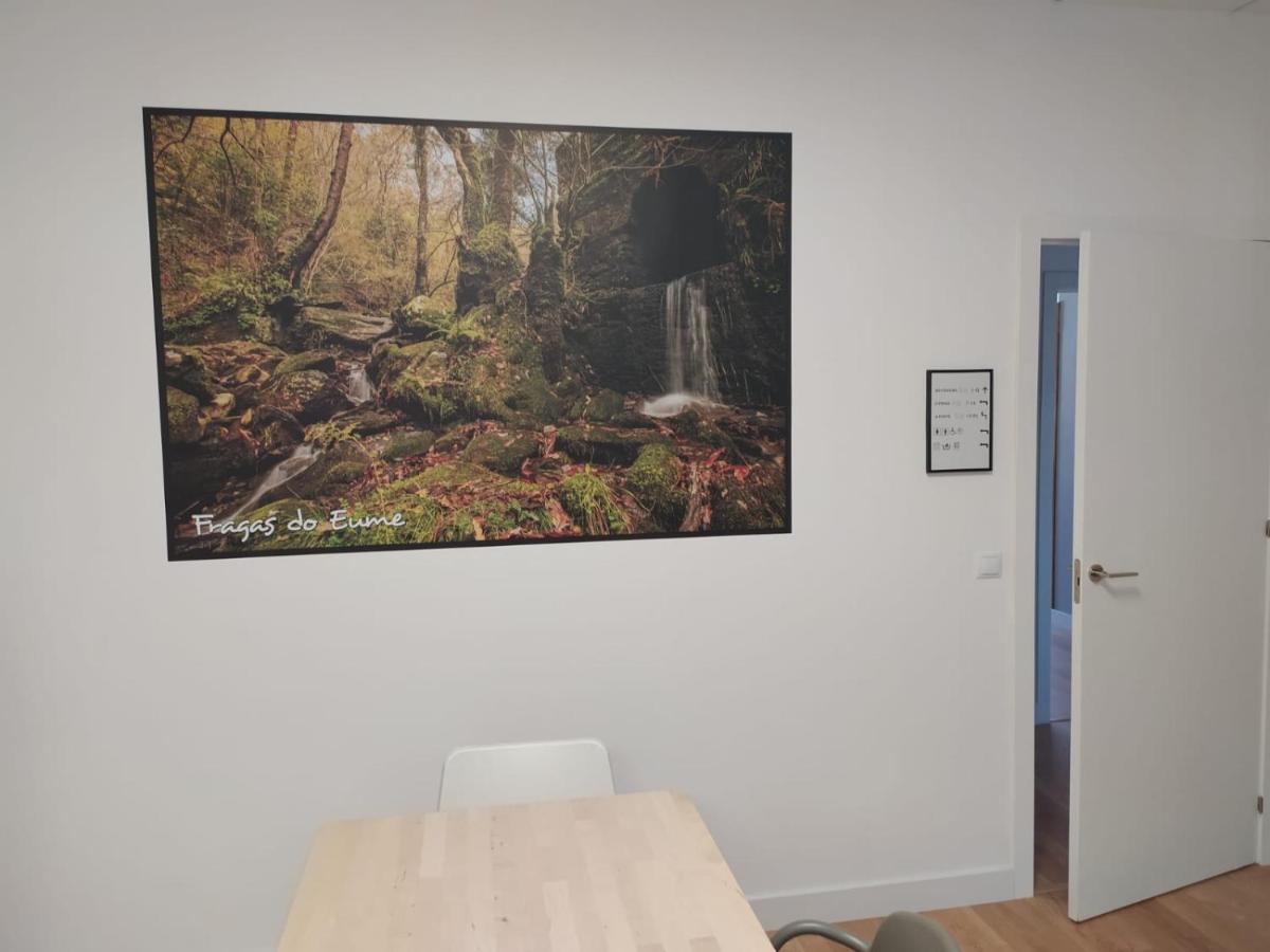 Albergue Rio Eume 폰테데우메 외부 사진
